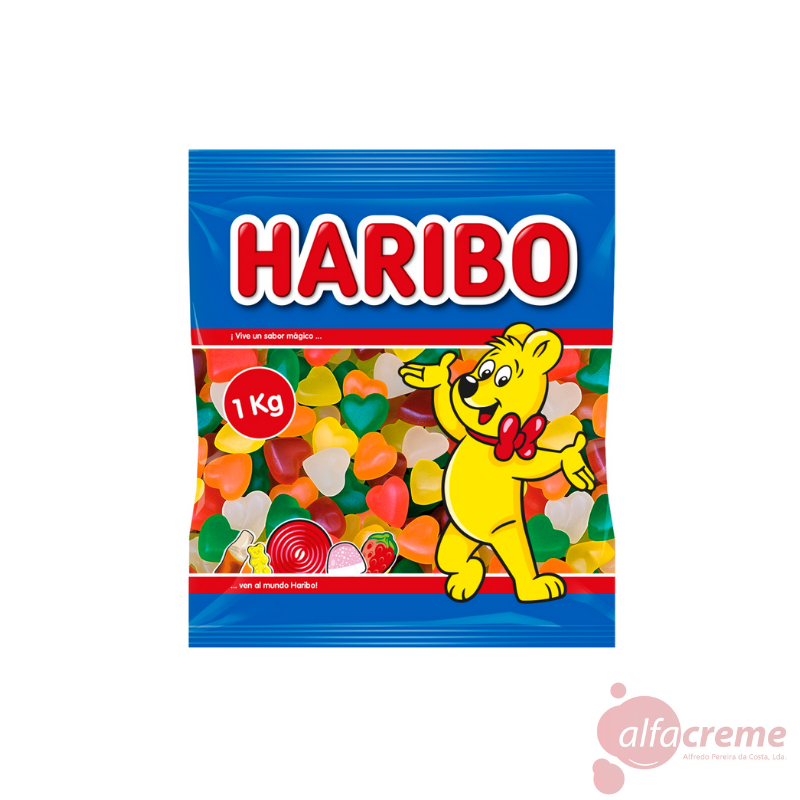 Haribo Corazones Tiernos 1 Kg