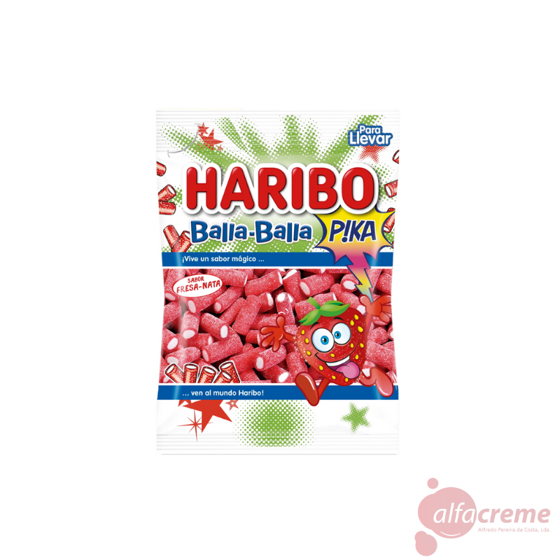 Balla-Balla Fresa Haribo 100g C/18
