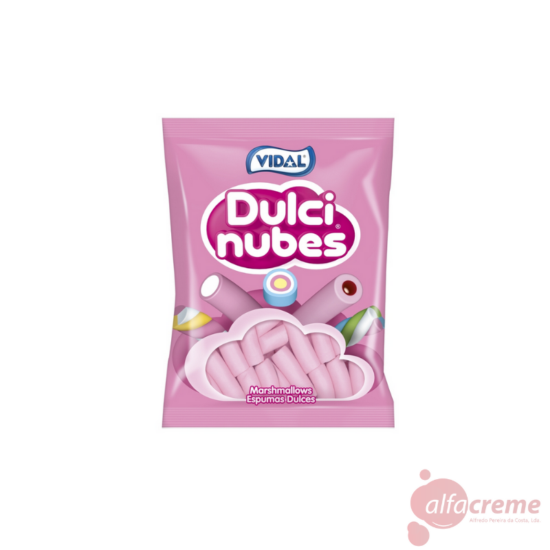 Vidal Mallow Rosa Y Blanco Cotone Dolce 125 Unidades