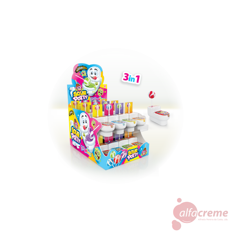 Dip&Lick Sour Potty  W/24