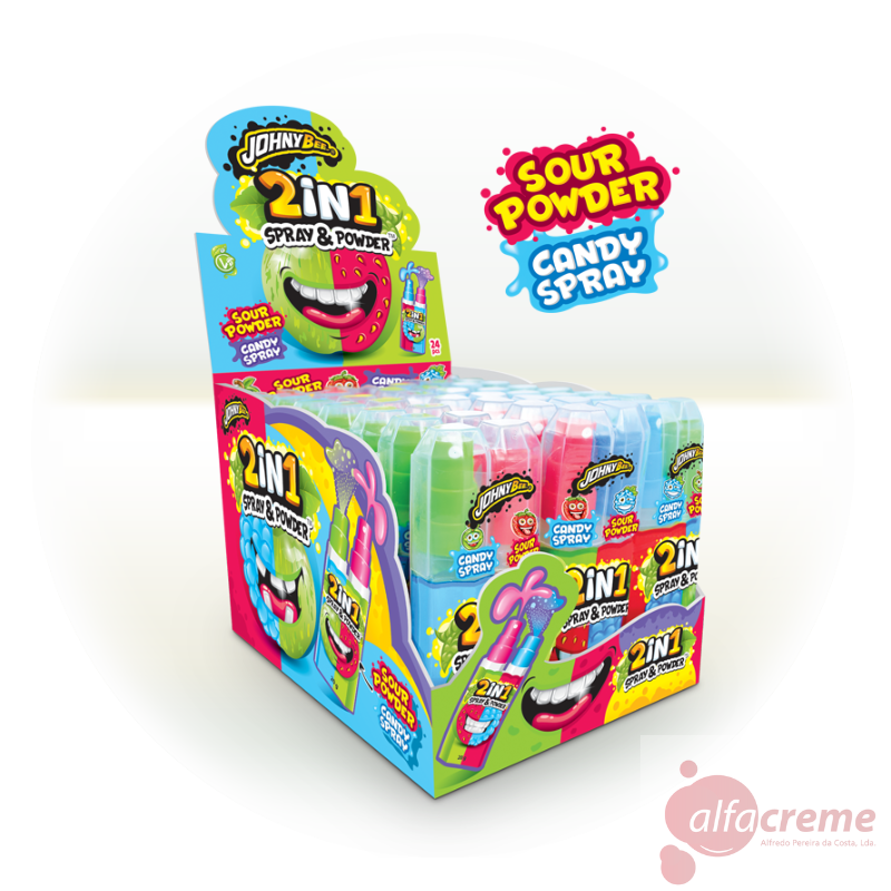 JohnyBee 2IN1 Spray&Powder C/24