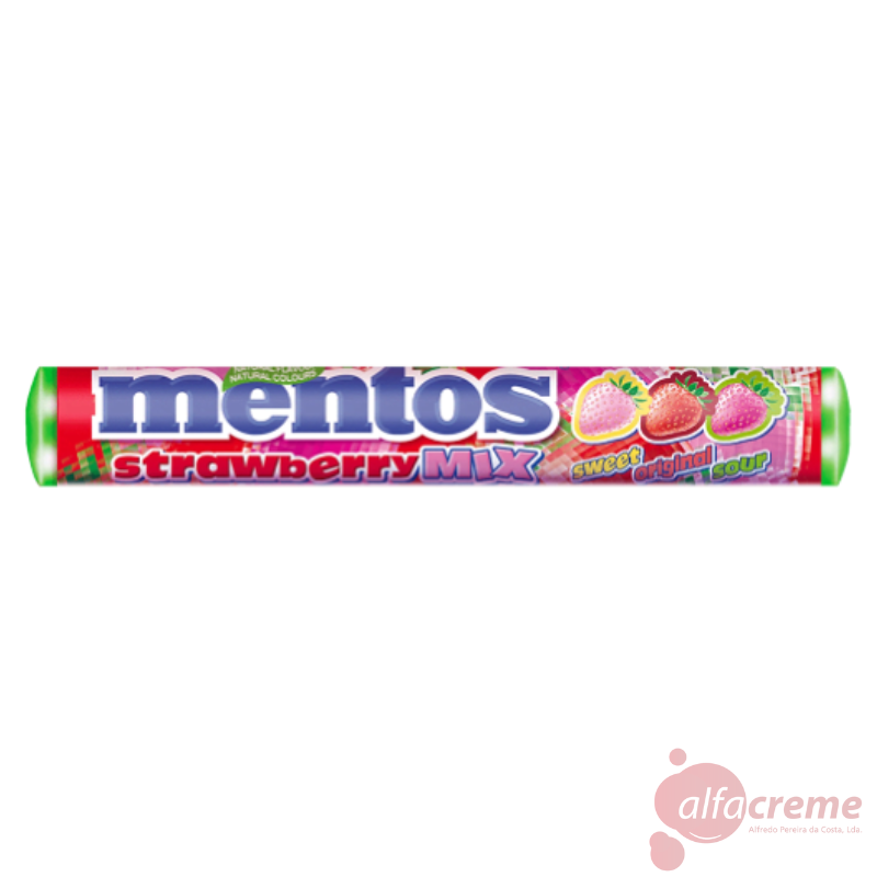 Mentos Strawberry W/20