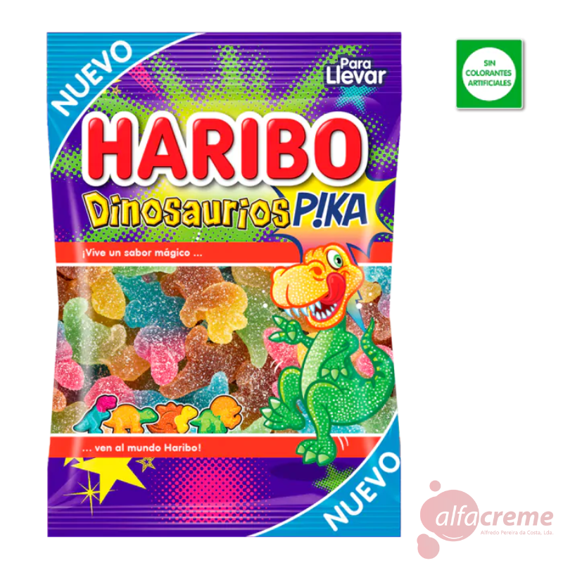 Dinossauros Haribo C/18 100Gr