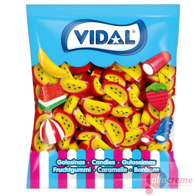 Vidal Sour Watermelon Drops 250 Units