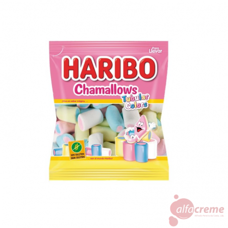 Haribo Chamallows Tubular Colors 90Gr C/18