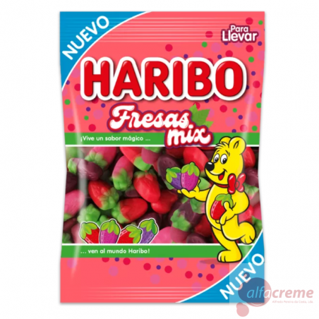 Fresas Mix Haribo 100 Gr C/18