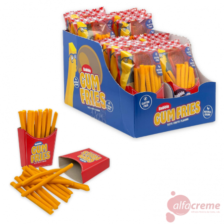 BUBBLE GUM FRIES 60Gr C/16