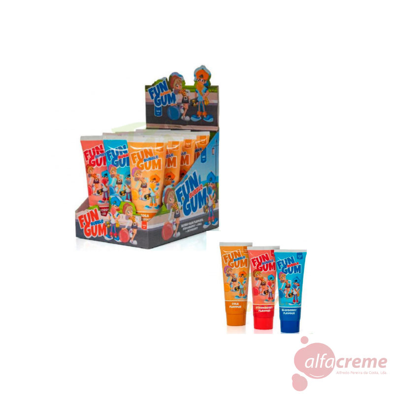 FUN GUM BUBBLE 70Gr C/12
