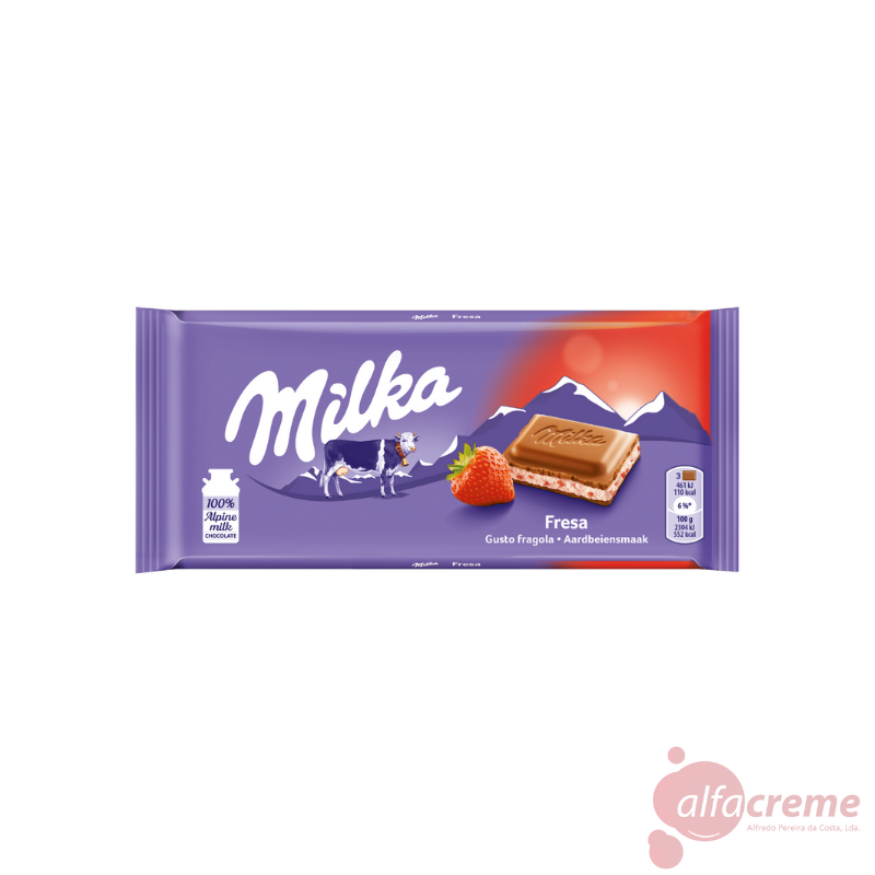 Milka Fresa 100G