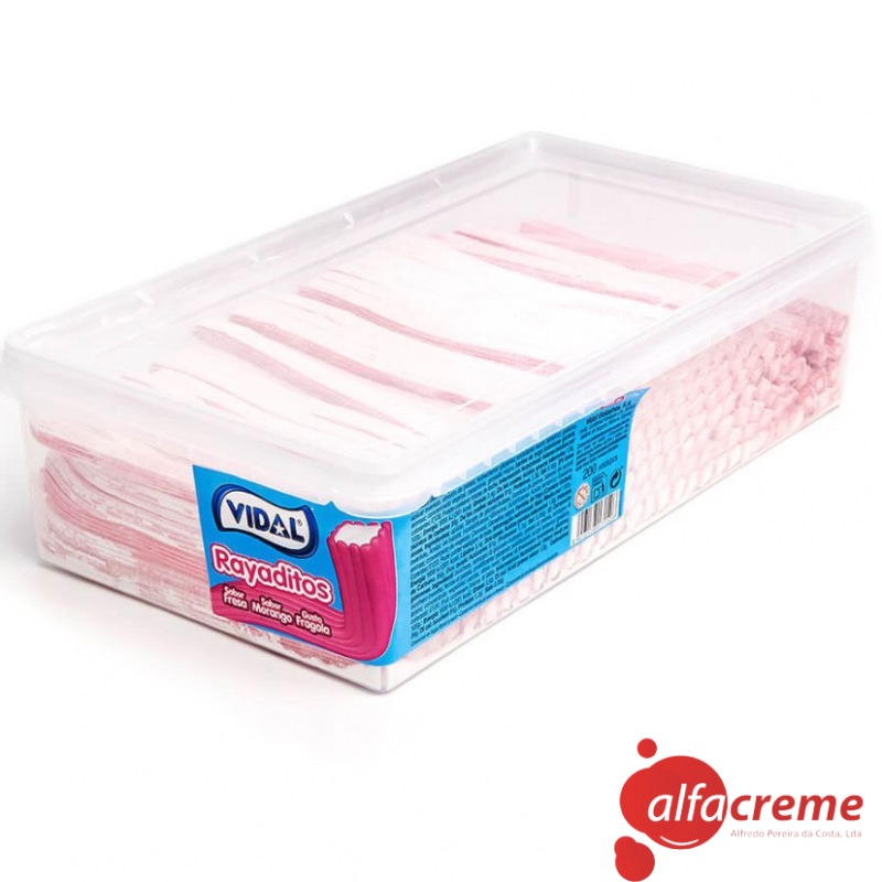 Rayaditos Fresa C/200