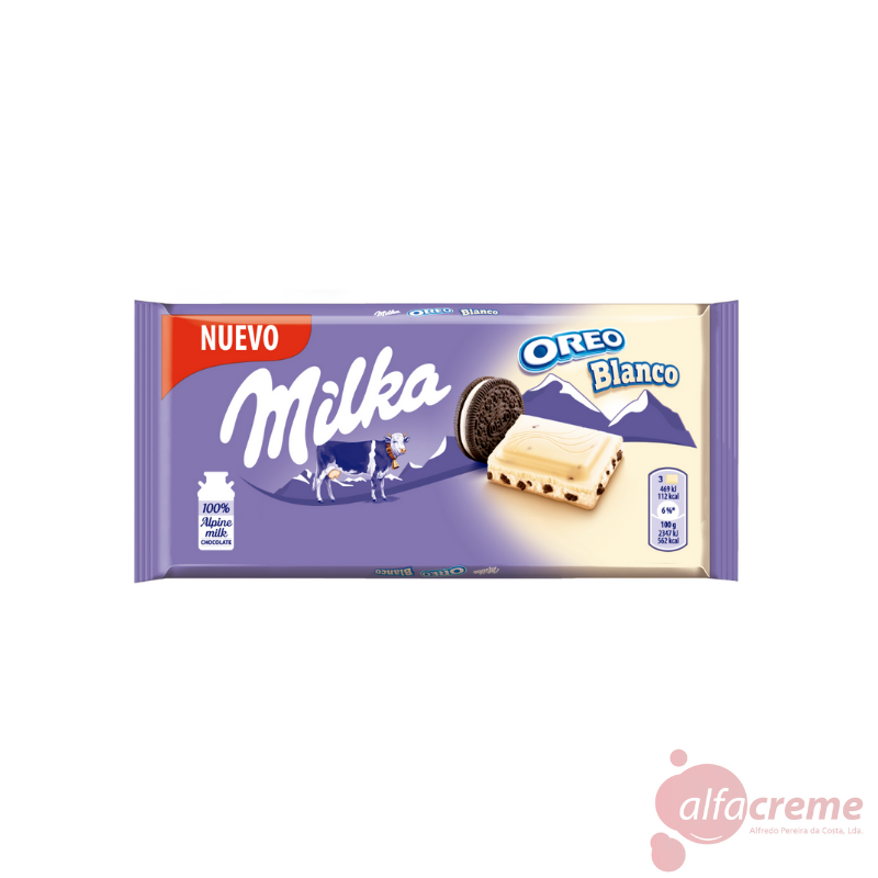 Milka Oreo White 100G