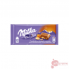 Milka Cacahuete y Caramelo Crujiente 90G