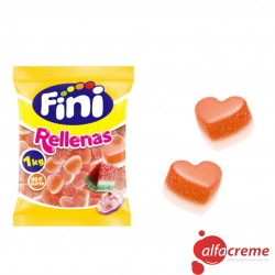 Corações Pessego Recheados...