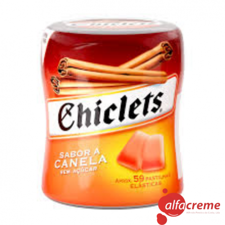 CHICLETTS BOTTLE CANELA 68,2 Gr W/6