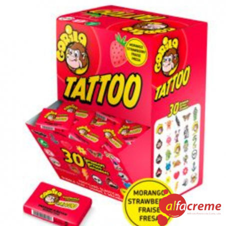 Gorila Morango Tattoo C/100