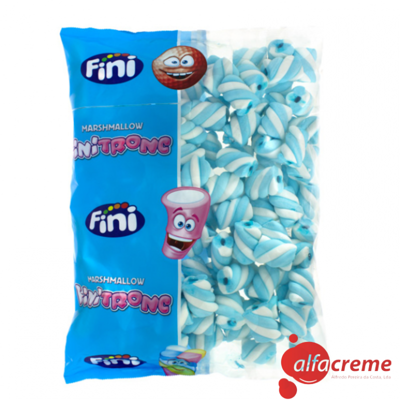 Mallow Twisty relleno de crema Azul 125
