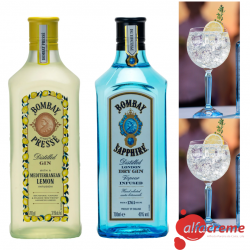 Gin Bombay Sapphire+Pressé...