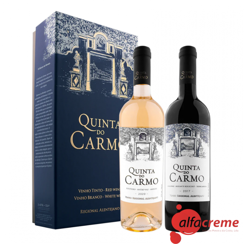 Red & White Wine - Quinta  Carmo W/2