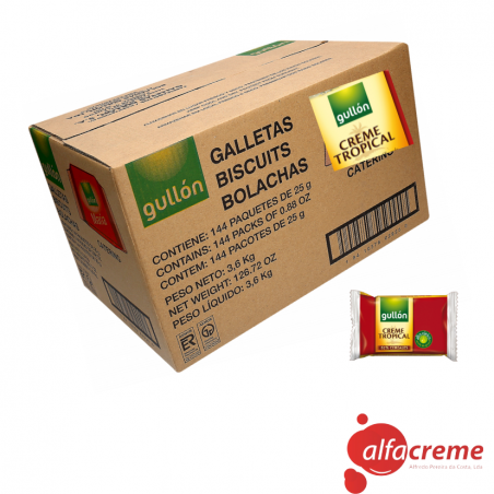 Creme Tropical 25 Grs Gullon C/180