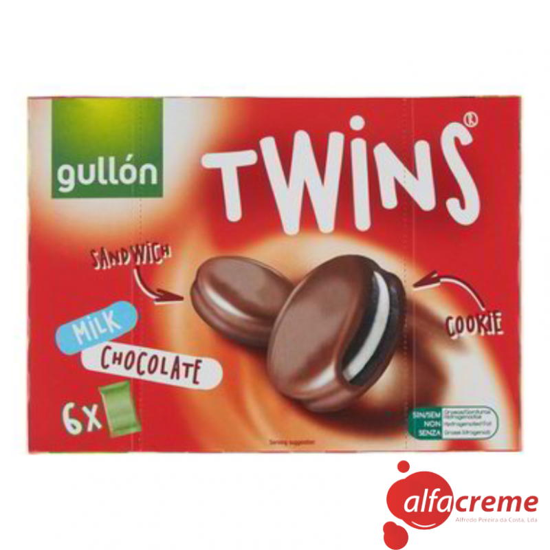 Twins Milk Chocolate 6X42 gr