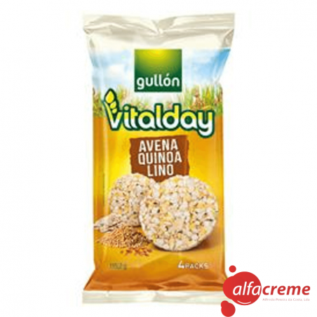 Vitalday Tortitas Aveia E Quinoa 4X28,8 Gr
