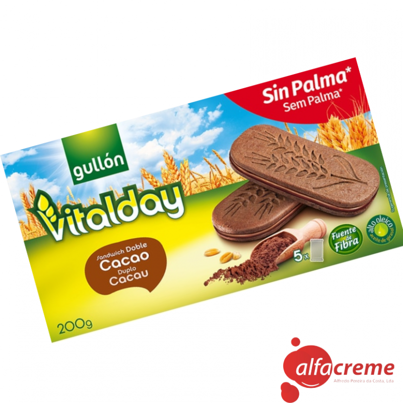 Gullon Vitalday Duplo Cacao 5X40 gr
