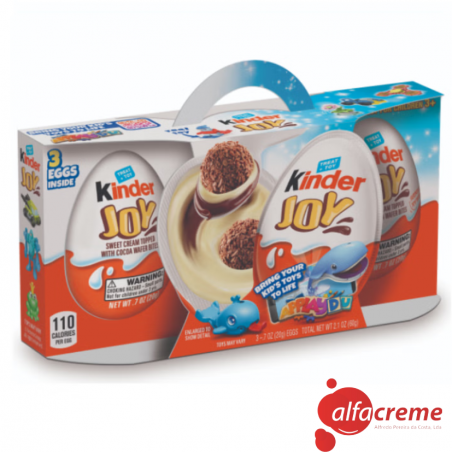 Kinder Joy  Egg W/3