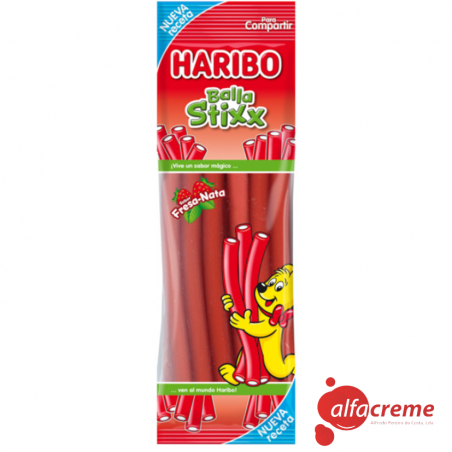 Haribo BALLA STIXX MORANGO 200 Gr C/16