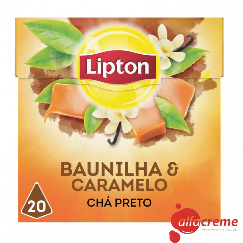 Chá Lipton Baunilha Caramelo C/20