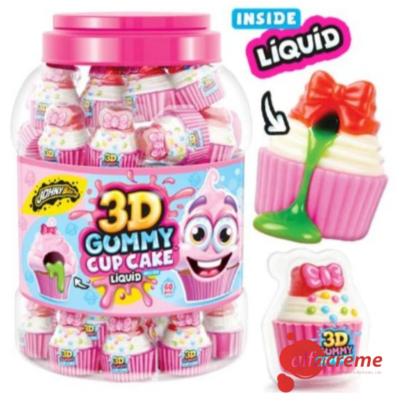 CUPCAKE 3D JUICY C/60