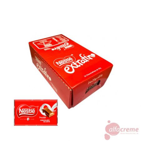 Nestlé Extrafino 20G Barritas De Chocolate C/24
