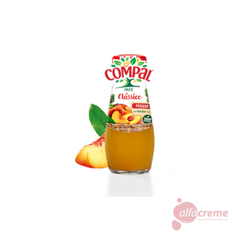 Compal Garrafa Sabor Pêssego 0,20L C/15