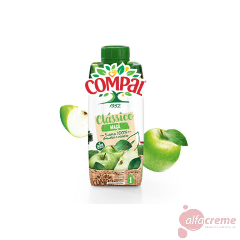 Compal Sabor Manzana 0,33L W/18