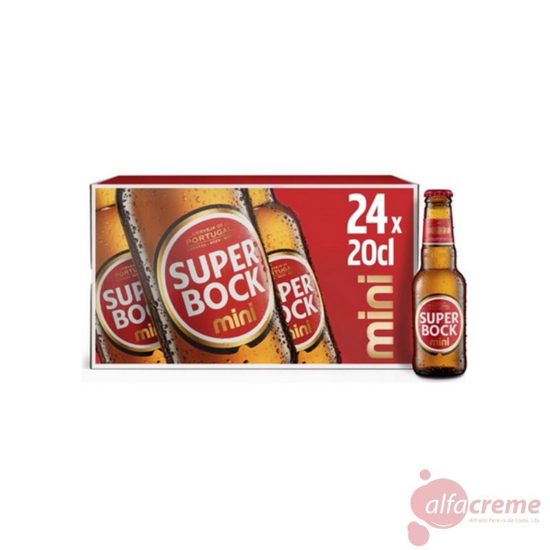 Super Bock Beer 0,20L W/24