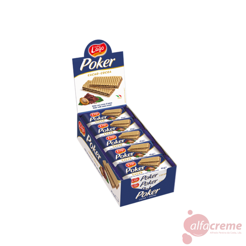 Elledi Poker Cacao 45G C/20