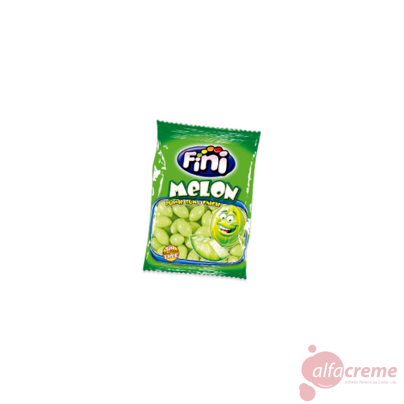 Fini Melon Bubble Gum 100g W/12